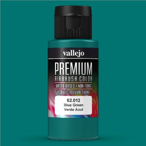 premium rc color verde azul 60ml vallejo papeleriana color verde azulado